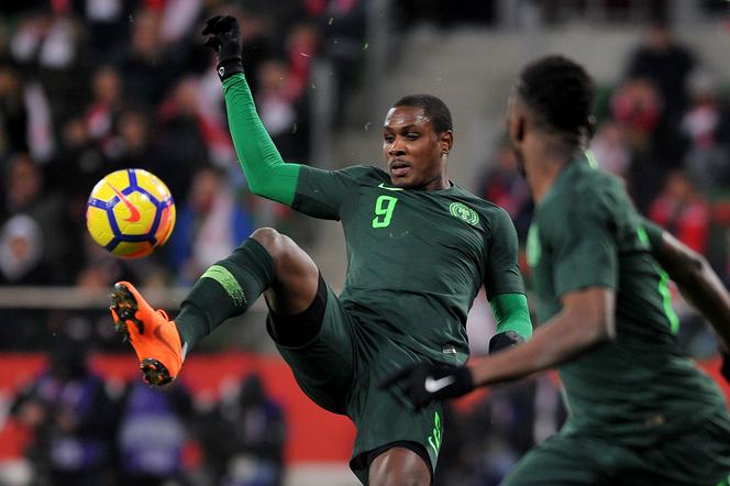 Odion Ighalo jest liderem reprezentacji Nigerii i jej najlepszym strzelcem w Pucharze Narodów Afryki (3 gole).