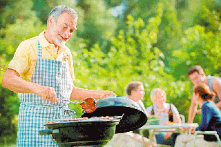 Najlepsze lata : Udany grill na działce