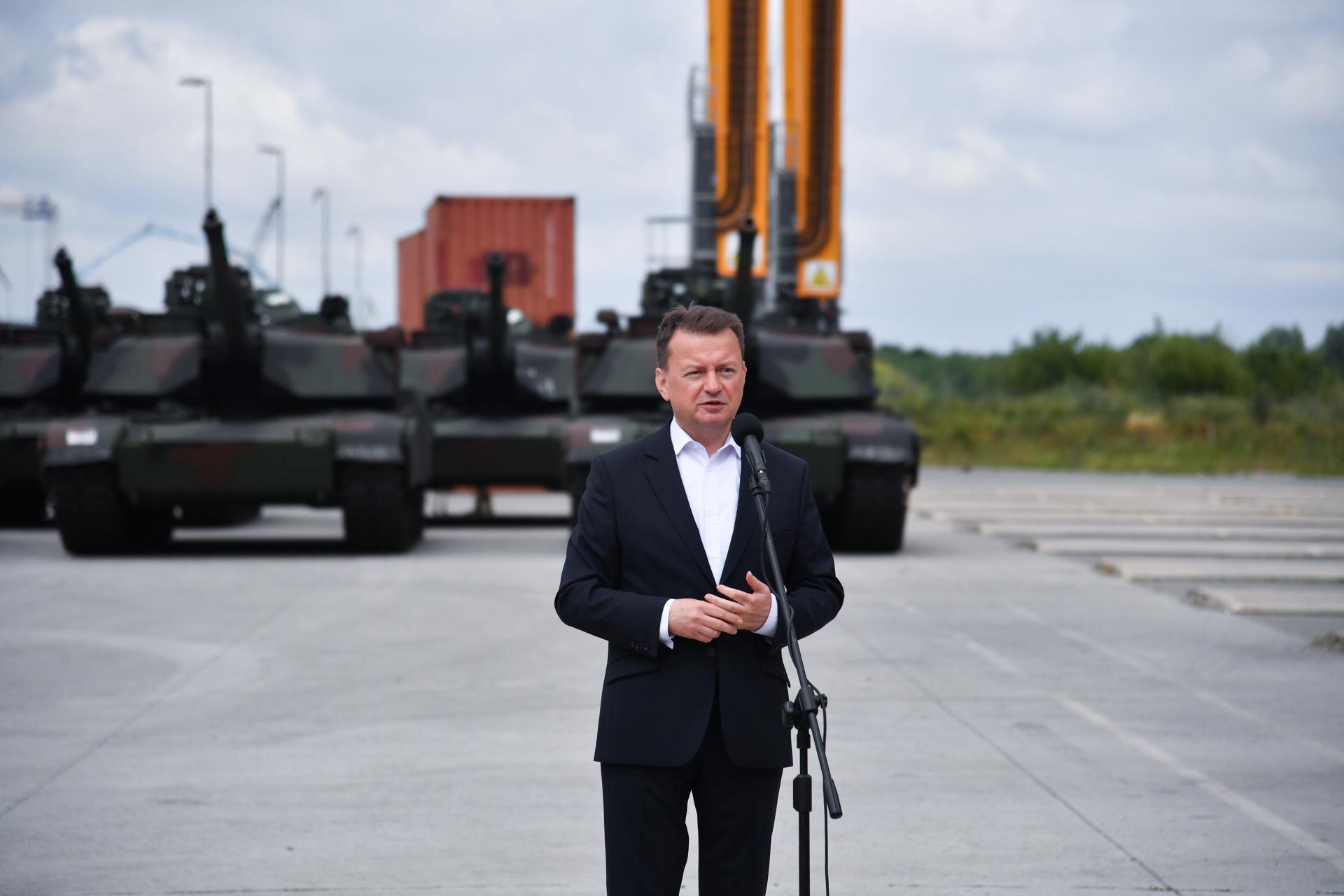 Abramsy są już w Polsce. Najlepsze czołgi świata wpłynęły do portu