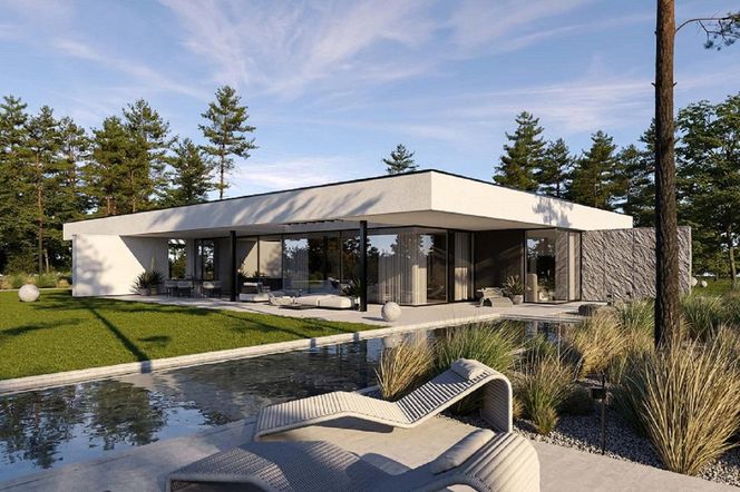 Homeconcept 112 to ekstrawagancka rozłożysta willa dla miłośników współczesnego designu