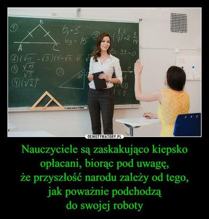 Memy na Dzień Nauczyciela. Te obrazki rozbawią was do łez!
