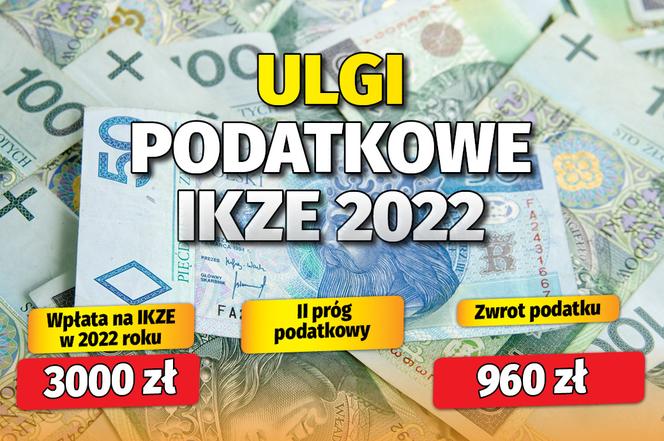 Ulgi podatkowe IKZE 2022