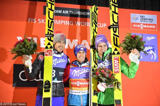 Andreas Stjernen, Andreas Wellinger, Stefan Kraft, skoki narciarskie