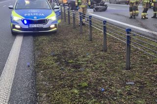 Poważny wypadek na A1 w gminie Łysomice pod Toruniem