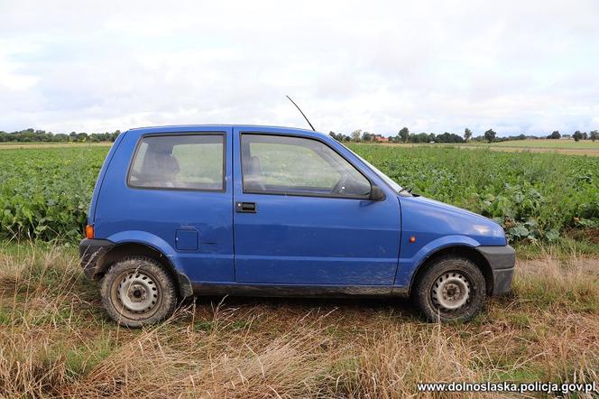 Skradziony Fiat Cinquecento