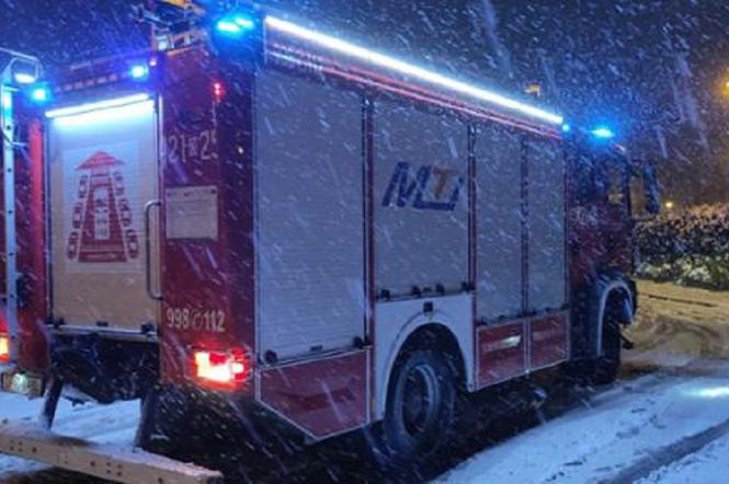 Opole: Nocny pożar na Dambonia. Ranna kobieta w szpitalu 
