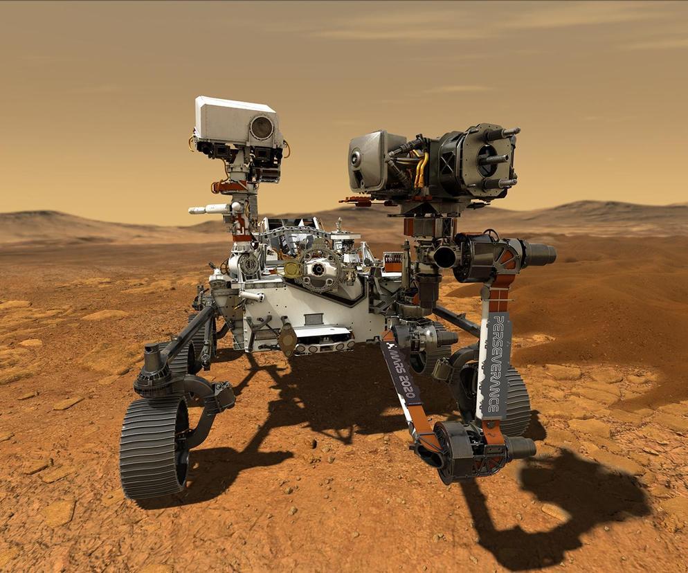 NASA opublikowała nowe nagranie z Marsa. Łazik Perseverance nagrał trąbę powietrzną! [WIDEO]