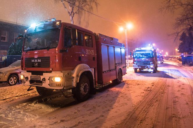 Wypadek wozu straży pożarnej w Zgierzu! Trzech strażaków w szpitalu