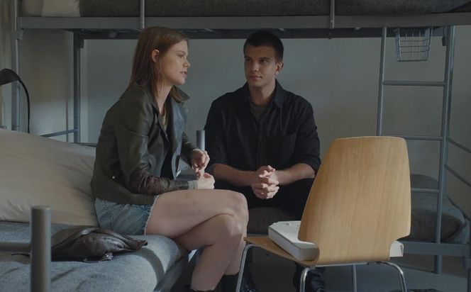 M jak miłość odc. 1887. Mateusz (Rafał Kowalski), Majka (Matylda Giegżno)