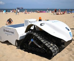 Autonomiczny robot będzie czyścił plażę w Gdańsku
