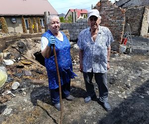 Cios dla pary emerytów. Stracili w pożarze dorobek życia