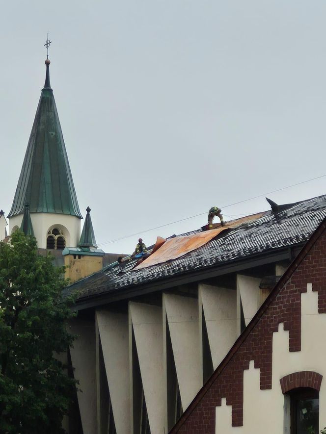 Skutki nawałnic w powiatach brzeskim i tarnowskim z 7 lipca 2025 roku
