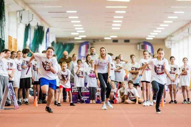 Znana olimpijka zachęca dzieci do aktywności fizycznej