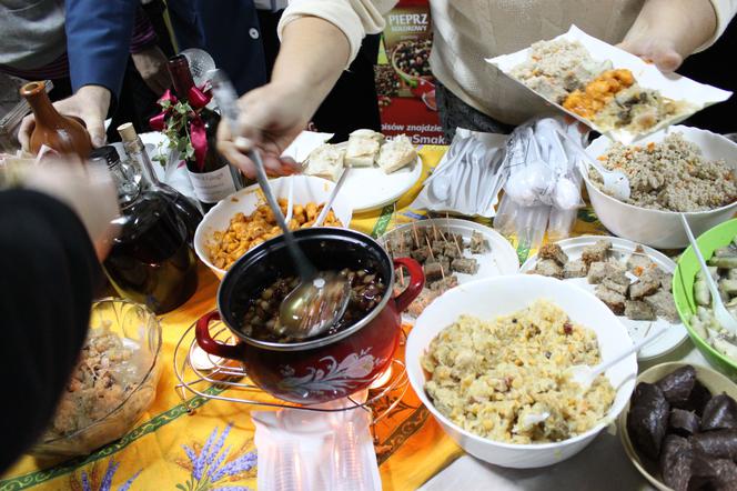 Piastowskie jadło na evencie kulinarnym