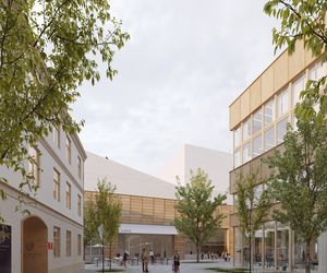 Urzędu Miasta i Gminy Piaseczno oraz Centrum Kultury z salą widowiskową, 3 nagroda w konkursie, projekt we współpracy z LAN Architecture