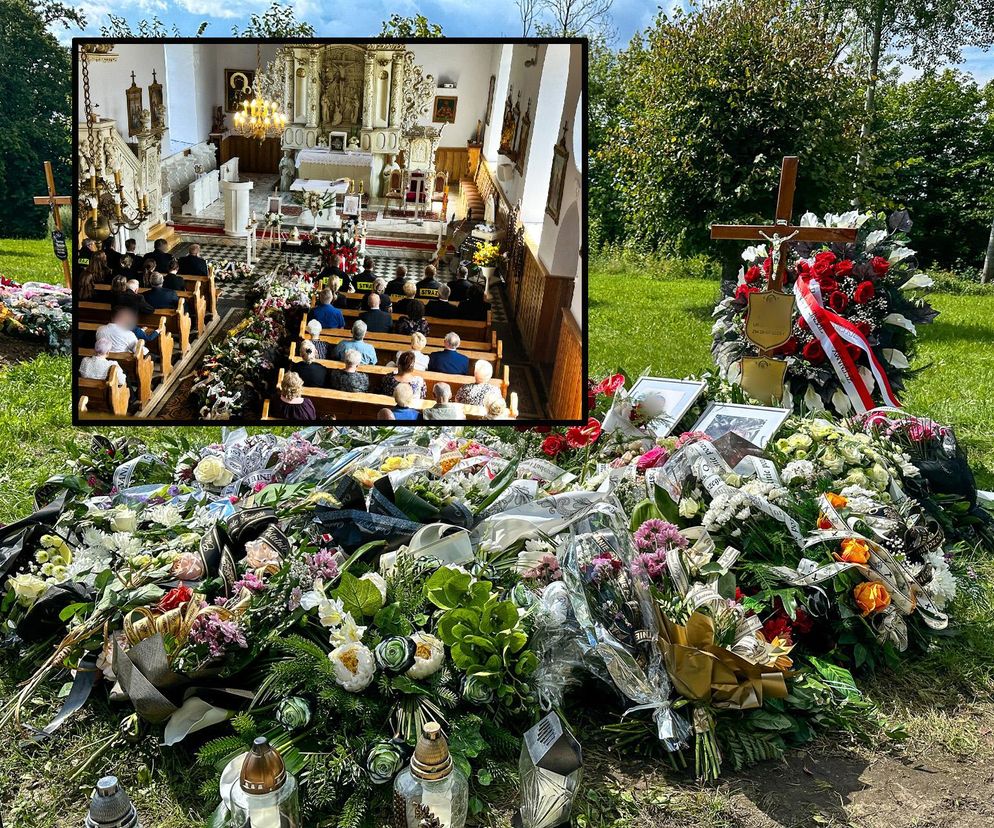 Ostatnia droga Ireny i Tadeusza. Cała wieś płakała na pogrzebie