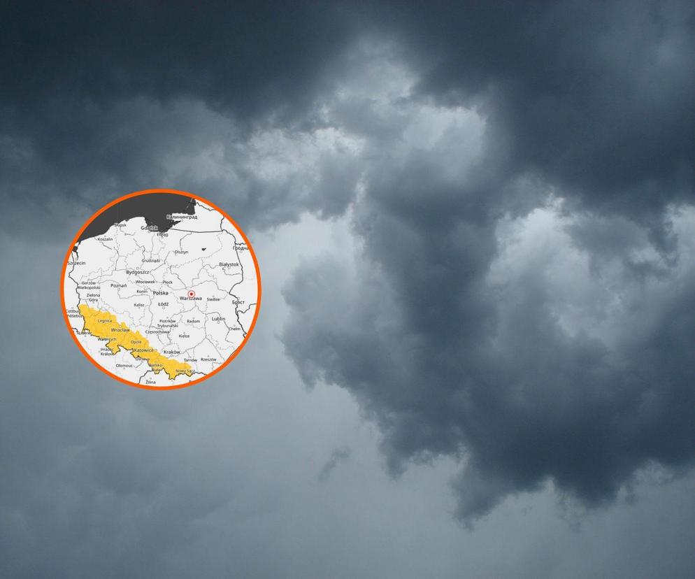 IMGW ostrzega przed burzami w tych województwach