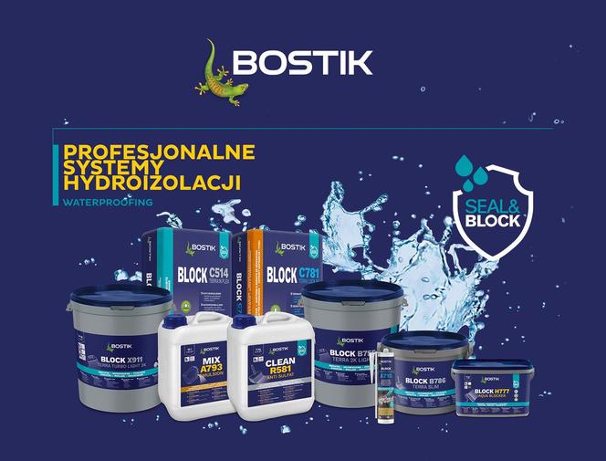 Linia produktów Bostik SEAL&BLOCK 