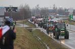 Protest rolników w Pyrzowicach