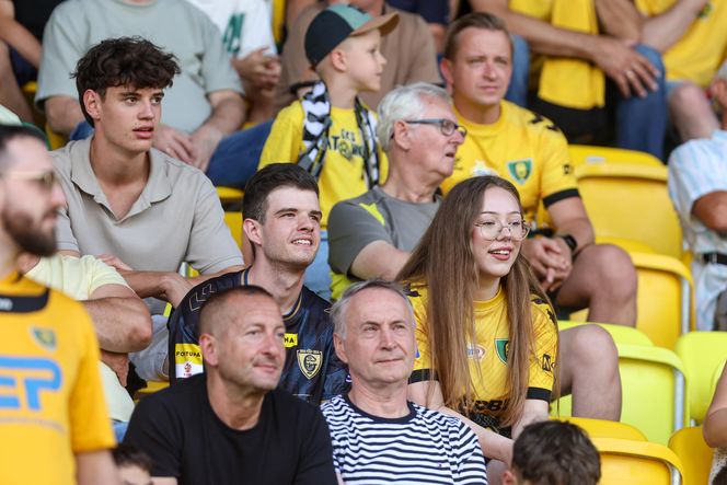 Kibice na meczu GKS Katowice - Arka Gdynia