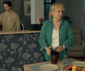 Barwy szczęścia ostatni odcinek 3202. Małgorzata (Adrianna Biedrzyńska), Cezary (Marcel Opaliński)