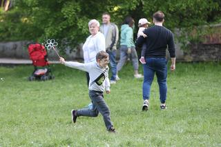 Festiwal kolorów na stadionie Walki Zabrze ZDJĘCIA