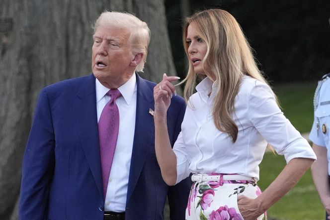 Pierwsze damy zadają szyku: Marta Nawrocka i Melania Trump