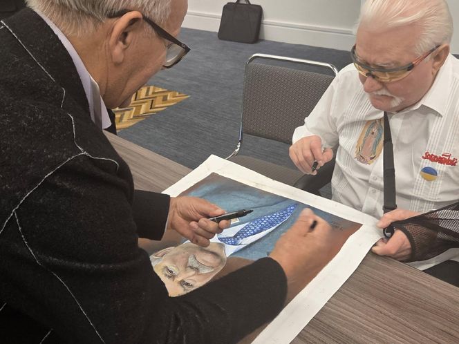 Lech Wałęsa w podróży po Ameryce Północnej