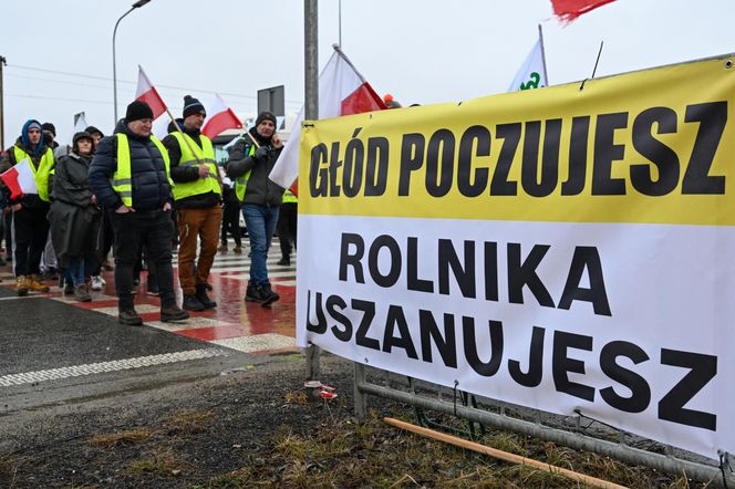 Medyka. Ogólnopolski protest rolników