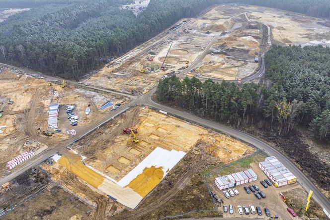 Budowa multimodalnego węzła przeładunkowego na Katowice Airport - grudzień 2024