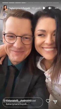 M jak miłość. Katarzyna Cichopek (Kinga), Marcin Mroczek (Piotrek)