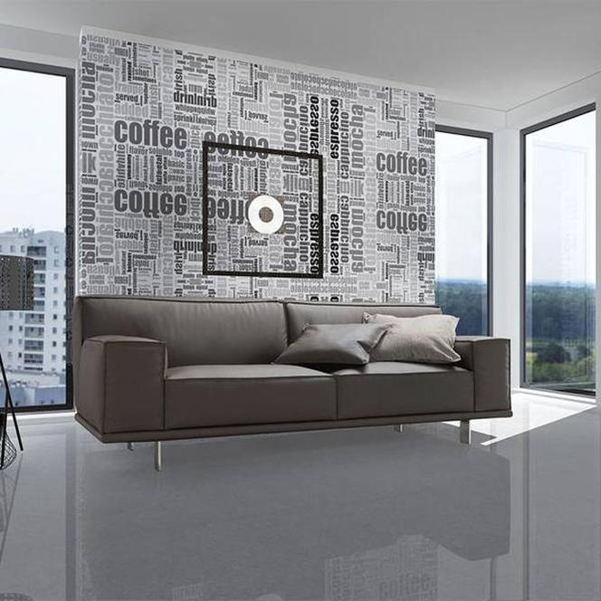 Nowoczesna szara sofa