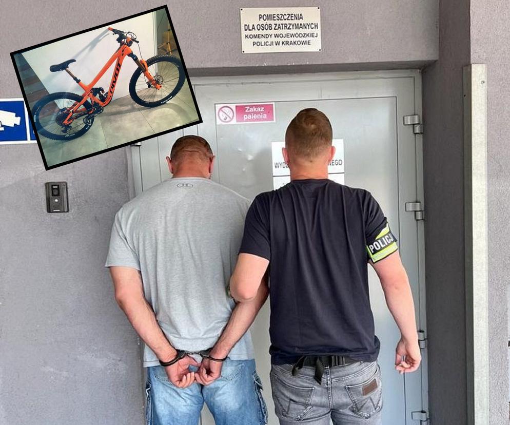 Zatrzymany złodziej rowerów