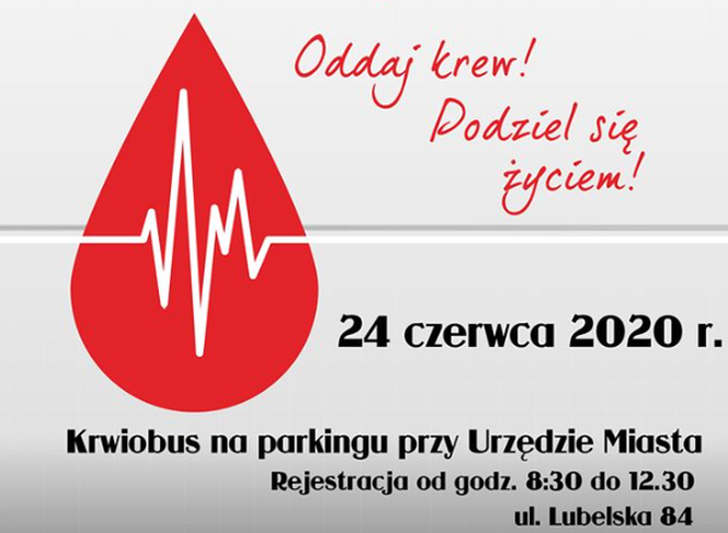 Piąty raz kraśniczanie podzielą się życiodajnym płynem. Przed nami kolejna terenowa akcja