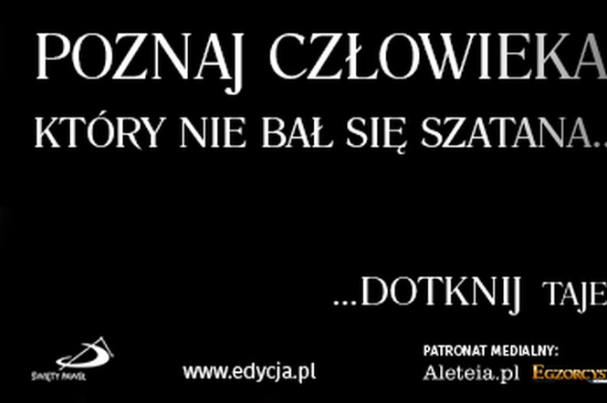 Najsłynniejszy egzorcysta świata. Takiej książki jeszcze nie było...