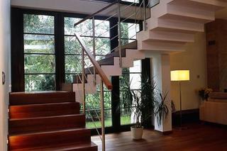 Rodzaje schodów: schody trójbiegowe