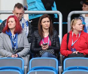 Kibice na Stadionie Śląskim podczas Wielkich Derbów Śląska (16.03.2024)