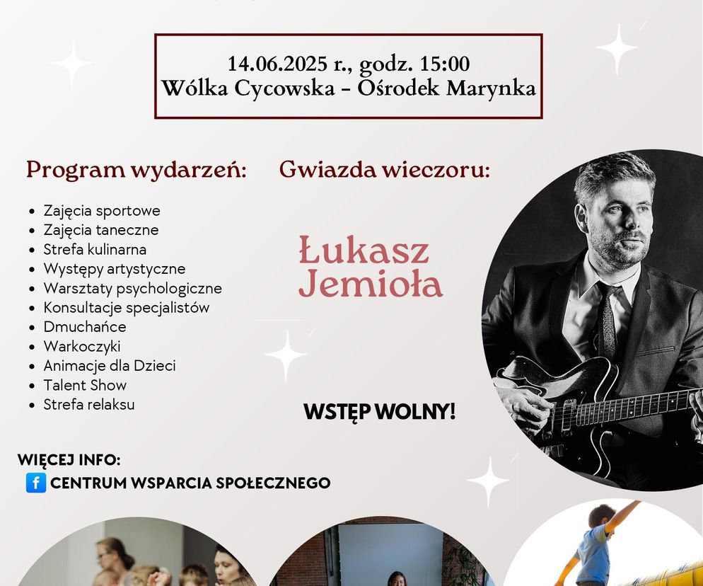 Piknik Integracyjny - plakat wydarzenia