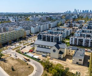 Nowe osiedla na pograniczu Kamionka i Grochowa w Warszawie
