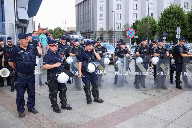 Pikieta Stop Migracji w Katowicach