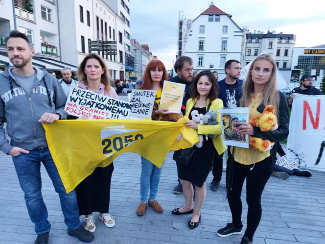 Opole. Protest w obronie dzieci z Michałowa [ZDJĘCIA]