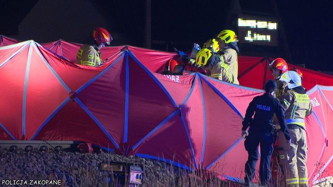 Tragiczny wypadek na torach w Poroninie