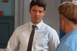 Barwy szczęścia odc. 2719. Justin (Jasper Sołtysiewicz), Patryk (Konrad Skolimowski)