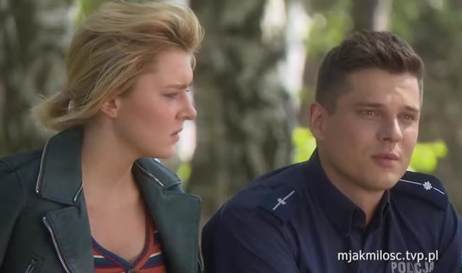 M jak miłość, odcinek 1465. Ula (Iga Krefft), Janek (Tomas Kollarik)