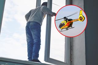 7-latek pobiegł do domu. Chwilę później pojawił się odgłos uderzenia o ziemię