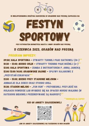 Festyn Sportowy w Grabowie nad Prosną 