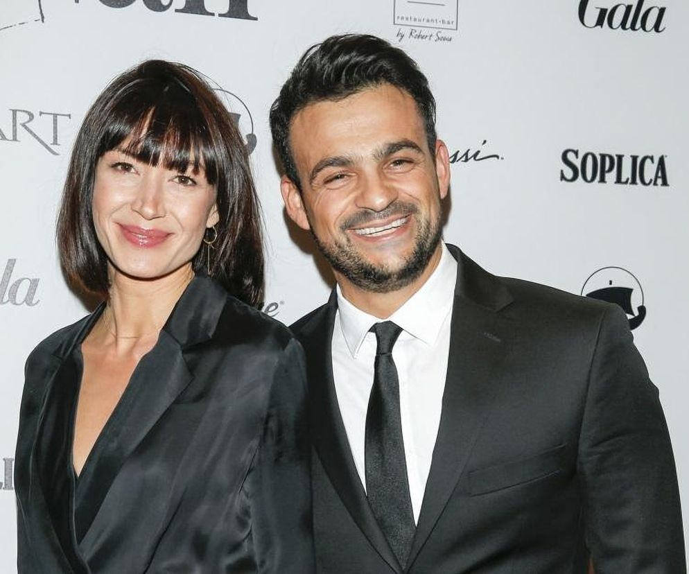 Robert El Gendy z partnerką Agatą