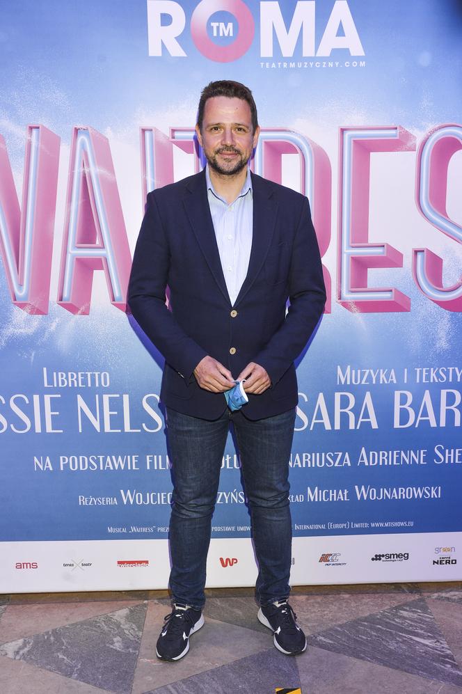 Rafał Trzaskowski na premierze spektaklu Waitress w teatrze ROMA