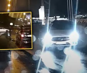 Kierowcy Mercedesa zabrakło umiejętności. Rozwalił auto
