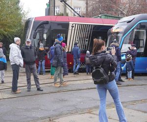 Katarzynki 2024 - wystawa tramwajów przy historycznej zajezdni przy ulicy Madalińskiego